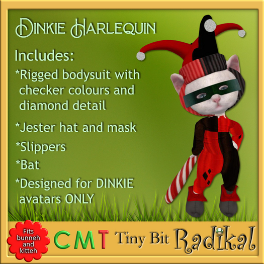 TBD052 Dinkie Harley Quinn