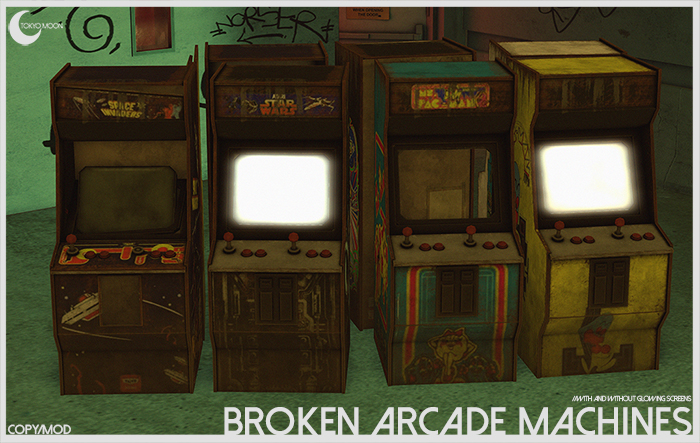 TK.// Broken Arcade Machines