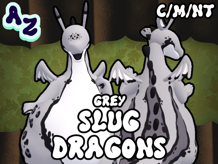 =AZ= Slug Dragons (Grey)