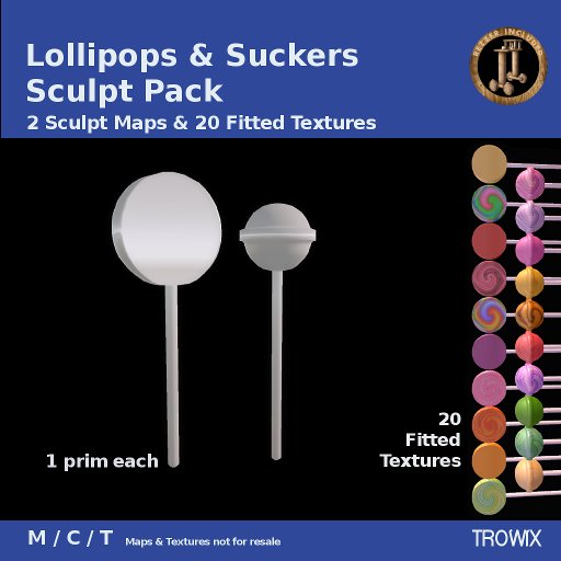 Trowix - Lollipops & Suckers Sculpt Pack