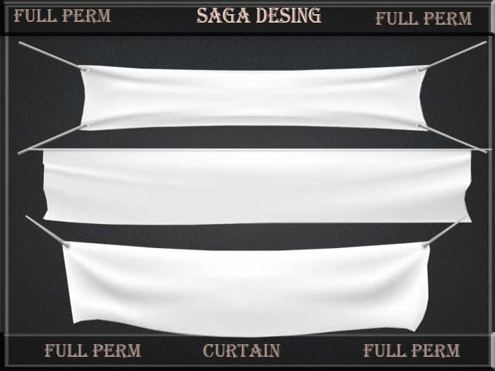 ''SaGa Design'' Full Perm ''Curtain ''Models 028