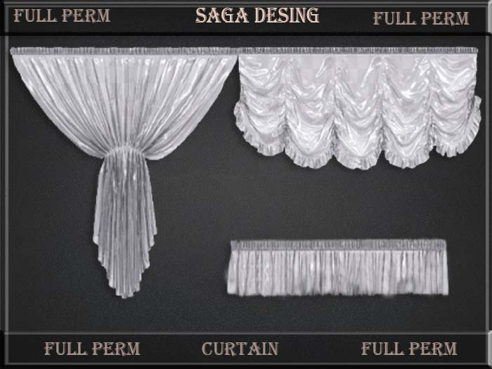 ''SaGa Design'' Full Perm ''Curtain ''Models 032