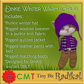 TBD072 Dinkie Winter Warm (Girls)