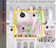 DEAD DOLL - The House of Brides 2 - DRESS + PUMPS PEARL (LaraX) - SALE !