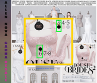 DEAD DOLL - The House of Brides 2 - DRESS + PUMPS BLACK (LaraX) - SALE !