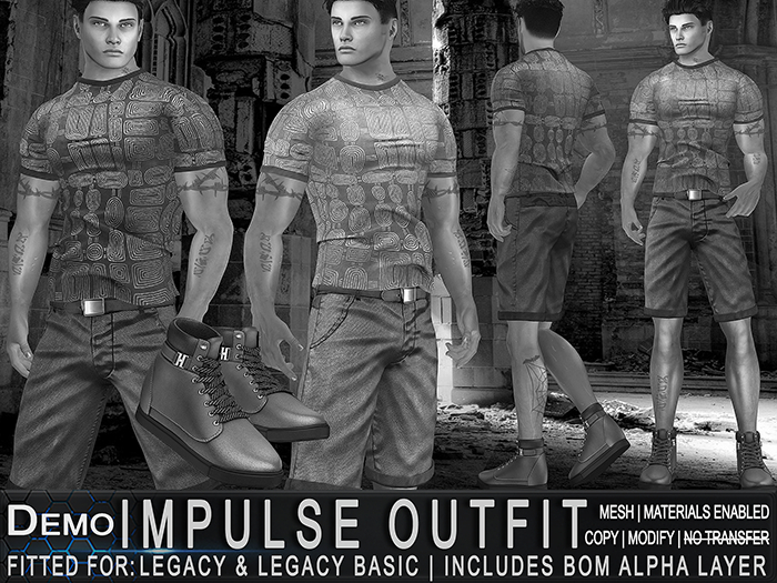 DEMO - ZED 6x Legacy Impulse Outfit - Male