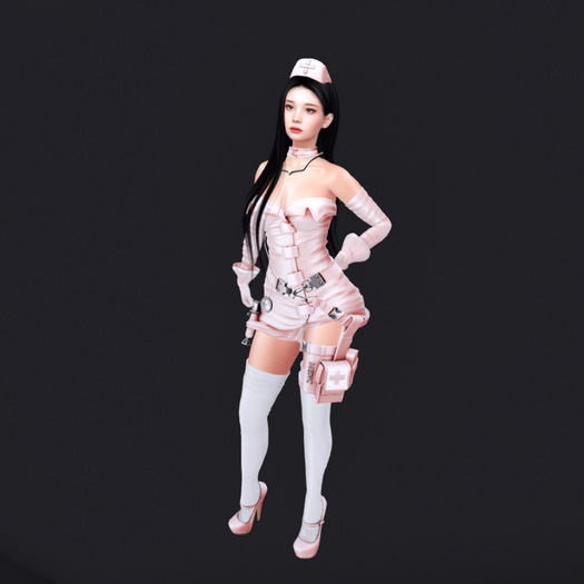 =Zenith=Medic Full Outfit Rose
