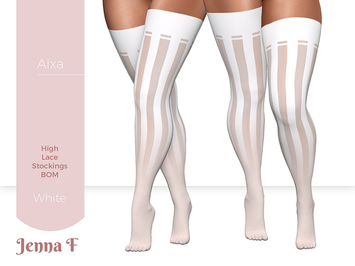 JF - Stocking-Aixa-White