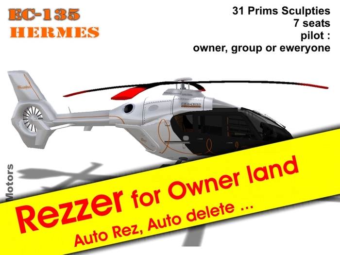 Box Rezzer Helicopter EC-135 HERMES  ( Inspired by Eurocopter )