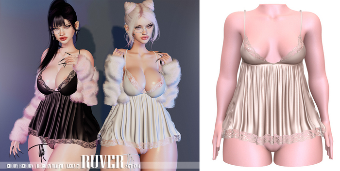 RUVER-Dress :: Eva - Skin