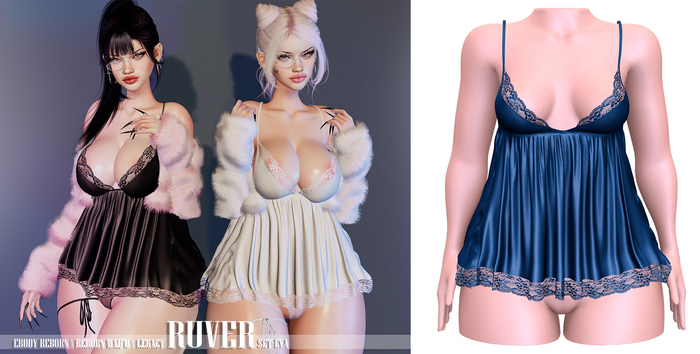 RUVER-Dress :: Eva - DarkBlue