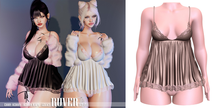 RUVER-Dress :: Eva - Coffe