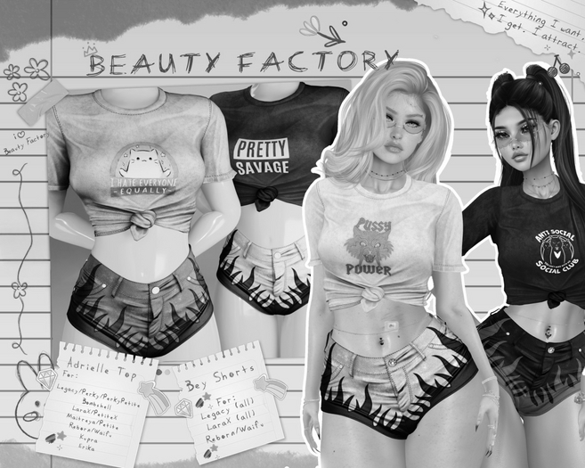 .BF. Bey Shorts - DEMO -