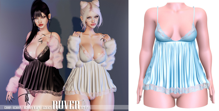 RUVER-Dress :: Eva - Blue