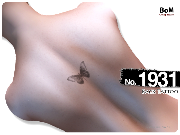 (Back Tattoo) No.1931
