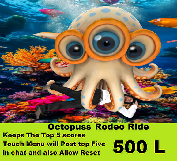 Octopus Rodeo Ride 2025