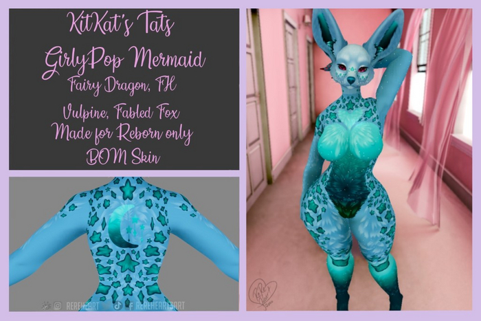 [KK] GirlyPop Mermaid Foxes