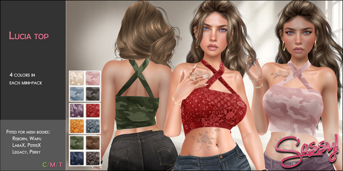 ~Sassy!~ Lucia top - fatpack