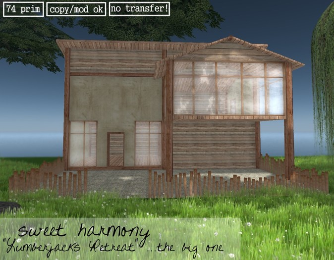 "Lumberjacks Retreat" ...the big one [boxed}