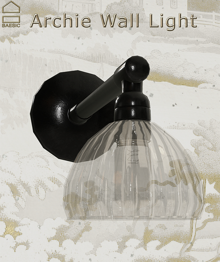Baesic. - Archie Wall Light (black)