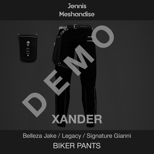 *JM* Biker Pants Xander DEMO (add)