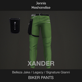 Xander Biker Pants – Olive – Belleza Jake / Legacy / Signature Gianni – Side Pocket & Belt – Copy