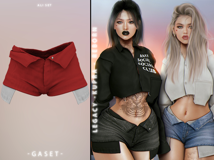 GASET - RED ALI SHORT
