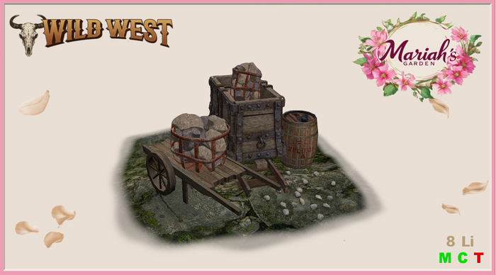 !MG! - WW Gold-Fever - Stone Cart - Boxed