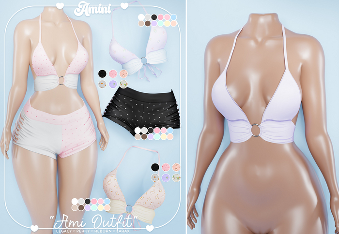 Amini - Ami Top [Purple]