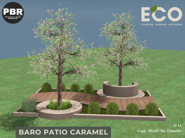 Eco - Baro Patio Caramel