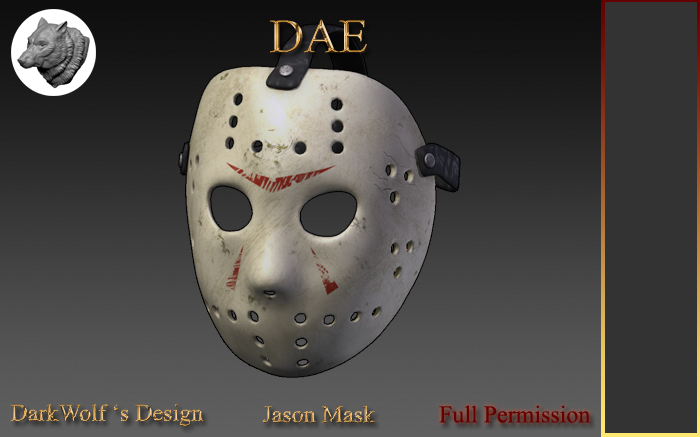 Jason Mask Full Perm DAE