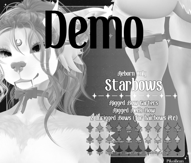 {MP} - Starbow Rigged Ribbons DEMO
