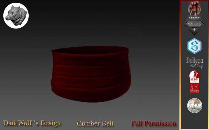 Cumber Belt Men Full Perm