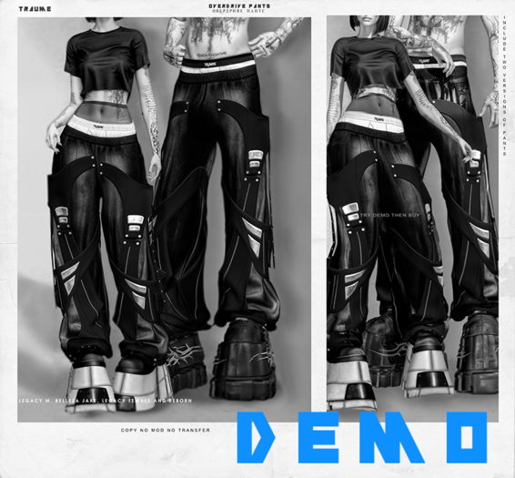 [Traume] Overdrive Pants / DEMO