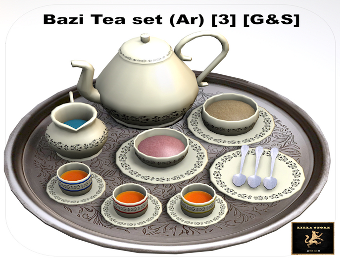 Bazi Tea set (Ar) [3] [G&S]