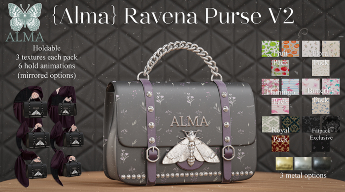 {Alma} Ravena Purse V2 (Fatpack)