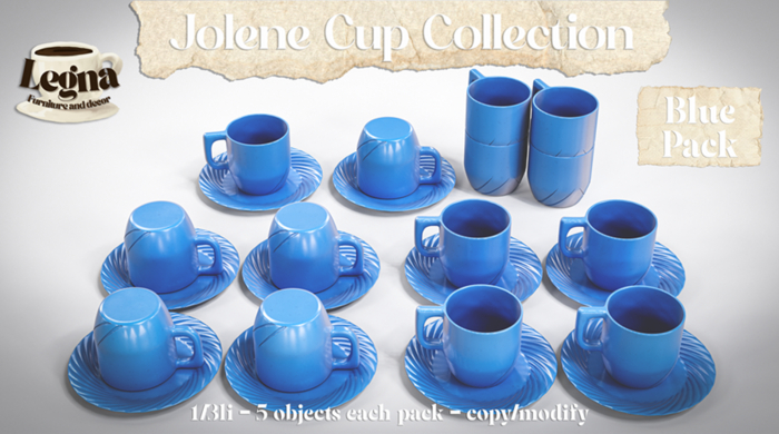 - Legna - Jolene Cup Collection (Blue Pack)
