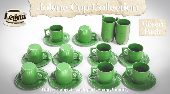 - Legna - Jolene Cup Collection (Green Pack)
