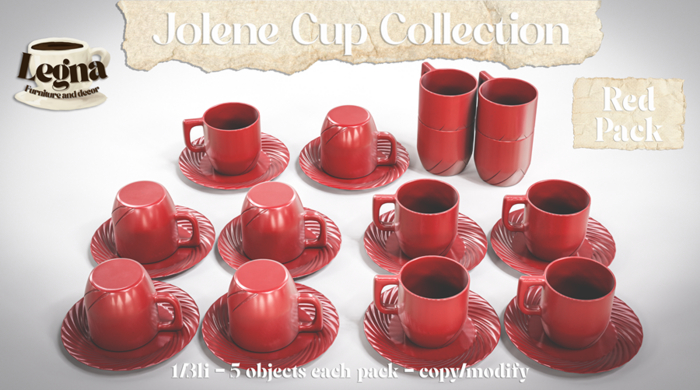 - Legna - Jolene Cup Collection (Red Pack)