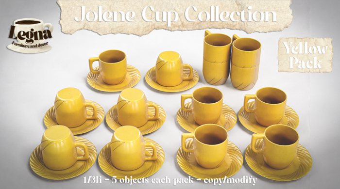 - Legna - Jolene Cup Collection (Yellow Pack)