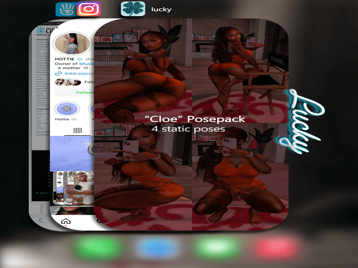 Lucky. "Cloe" Posepack [UNPACK]