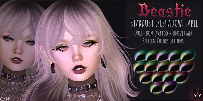{Beastie} : STARDUST // EVOX EYESHADOW - FABLE