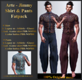 Arte - Jimmy - Shirt & Pants Fatpack DEMO