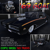 GB7 1969 GOAT Pro Street (BOXED)