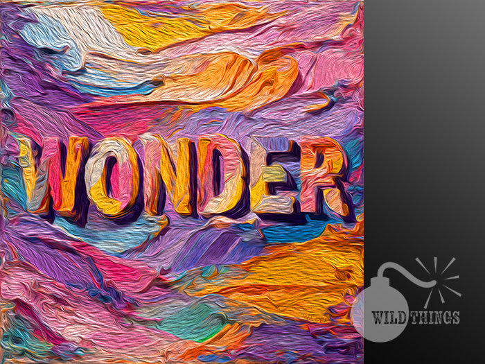 Wonder Positive Second Life Marketplace - Positive Vibes Painting: WONDER