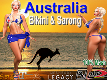 Australian Bikini & Sarong (ADD)