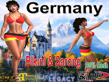 German Bikini & Sarong (ADD)