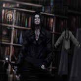 [EL]Victorian Shirt Gray