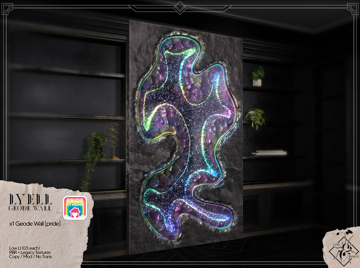 -Jane&finch- Lyell Geode Wall [Pride Edition]