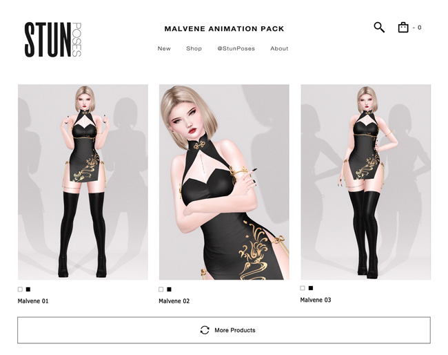 STUN - Anim Pack Collection Bento 'Malvene' #35